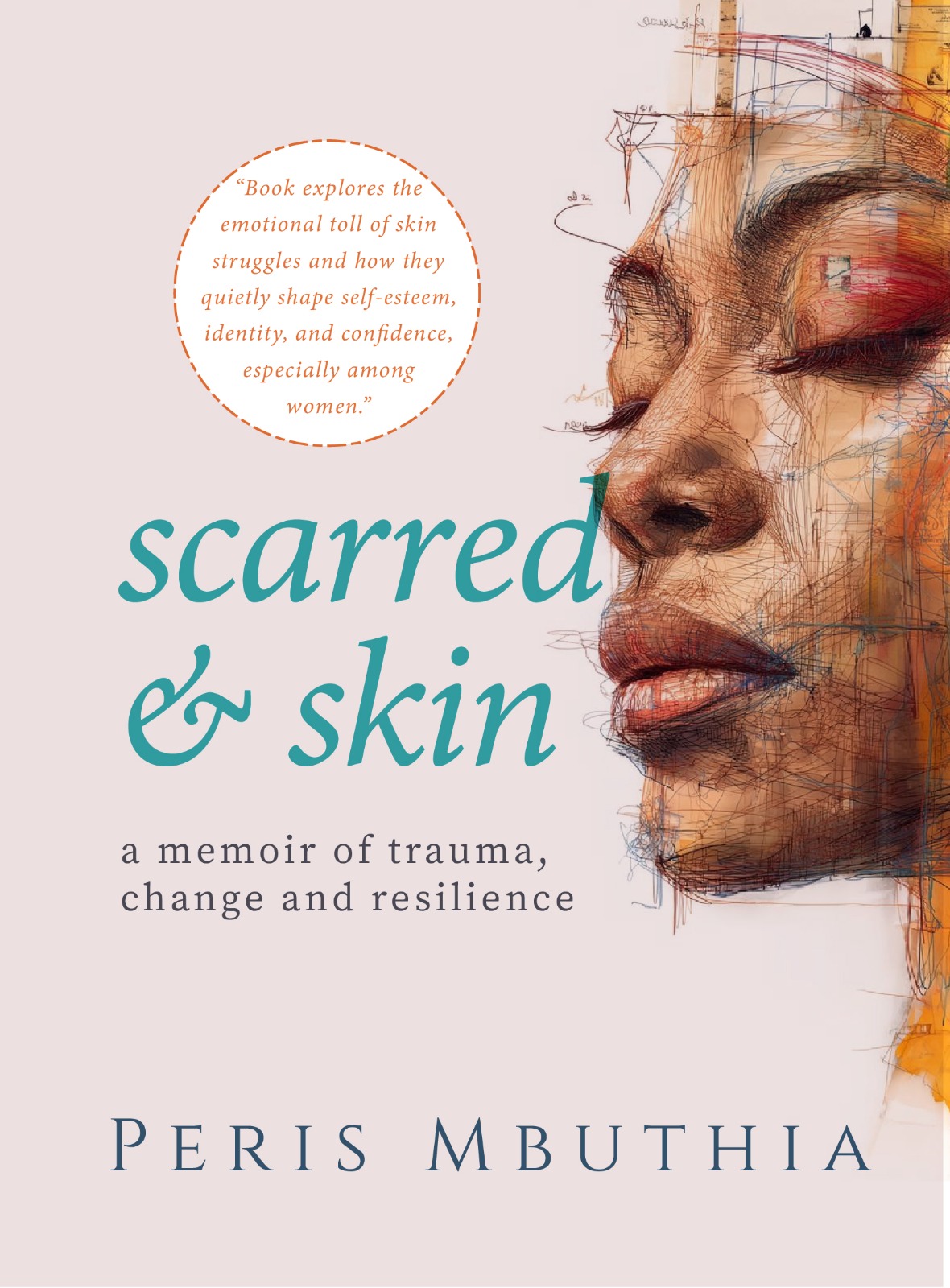 scarred skin